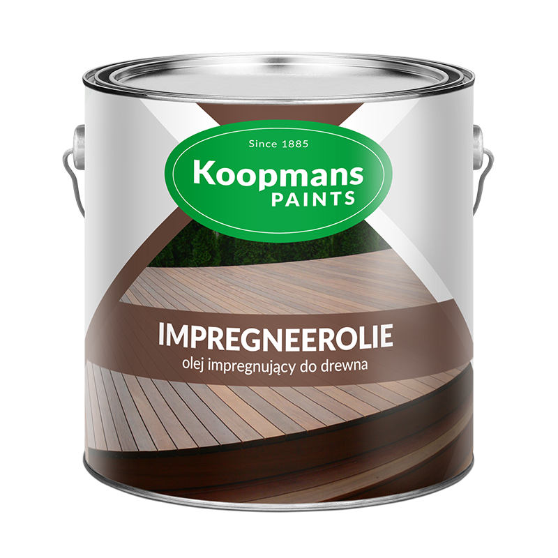 Olej impregnujący do drewna IMPREGNEEROLIE KOOPMANS 2.5L KOLORY