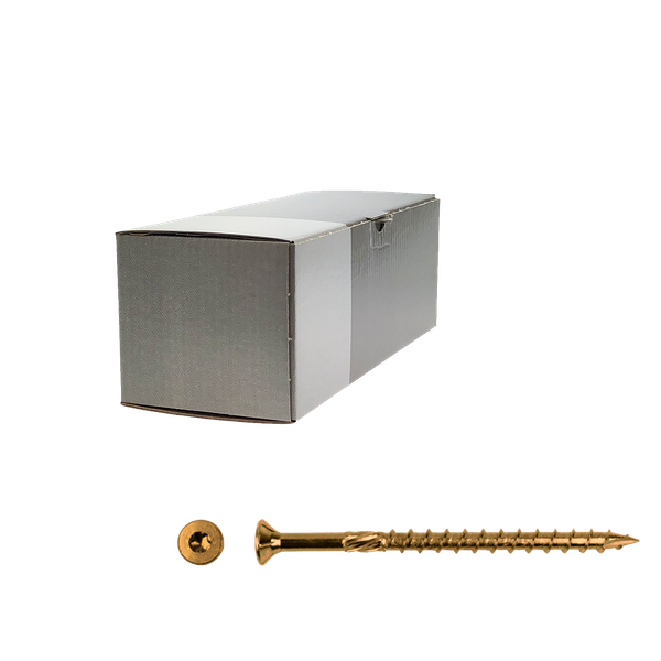 Wkręty stożkowe PGB 5x… 200 szt. żółty ocynk T25 +BIT